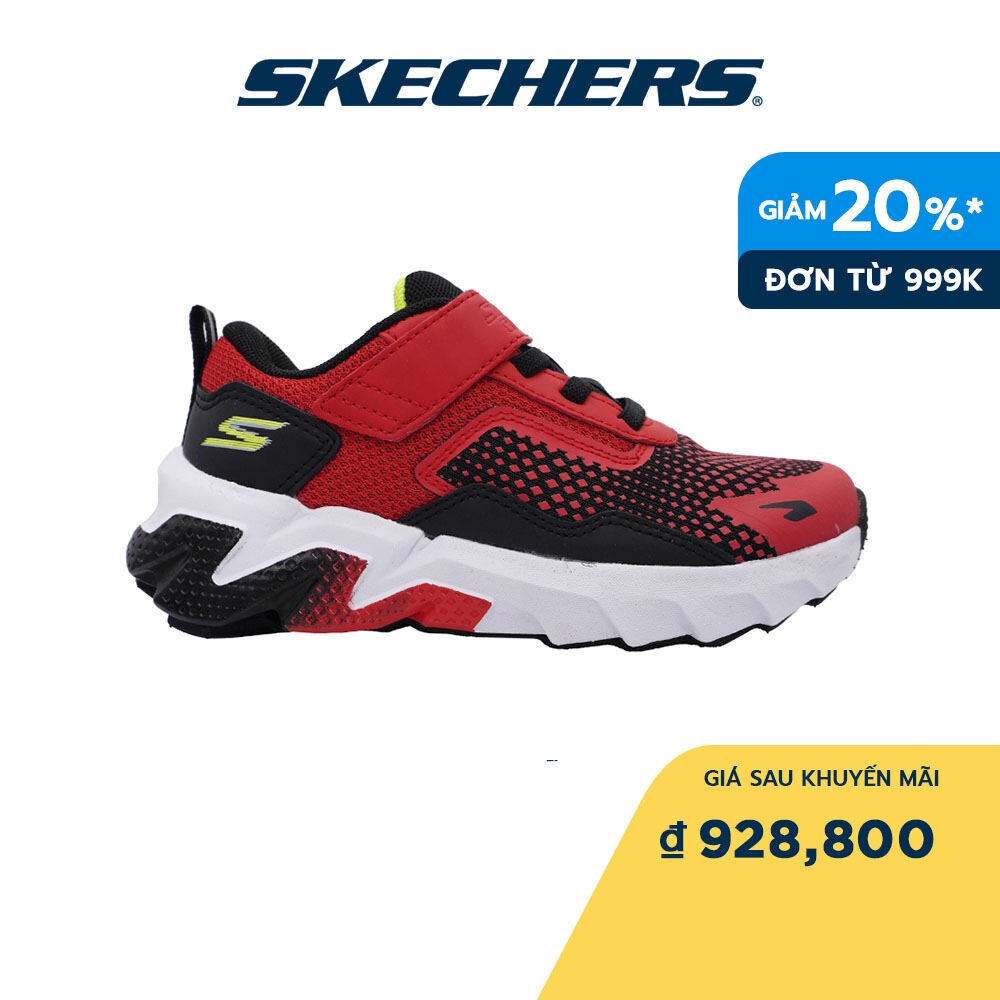Skechers Bé Trai Giày Thể Thao Giặt Máy Được Elite Sport Thread - 403960L-RDBK