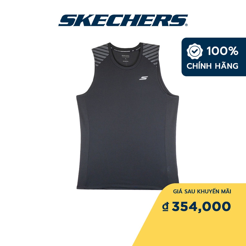 Skechers Nam Áo Thun Không Tay Chạy Bộ Thường Ngày Performance Running - SP22Q4M424-00GH