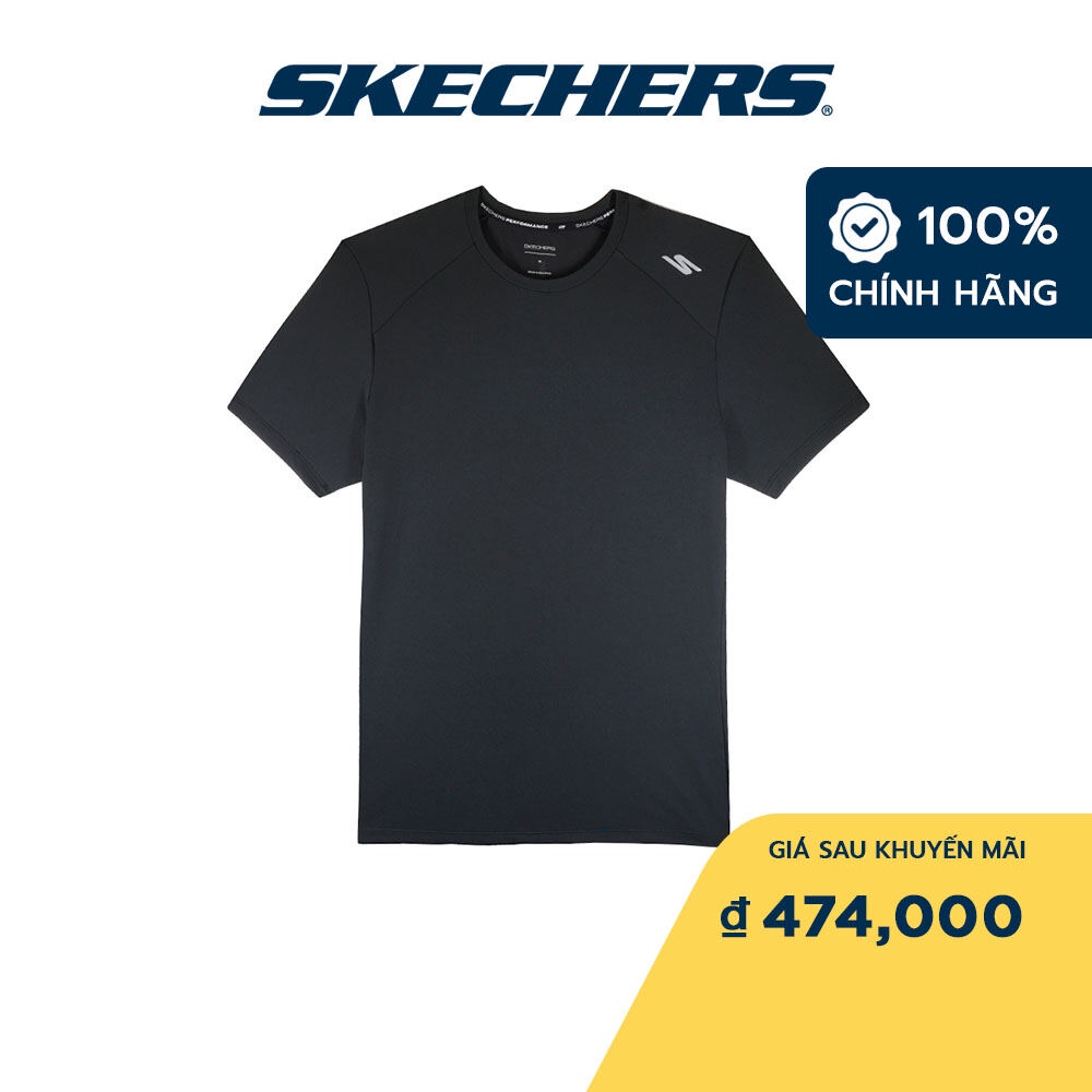 Skechers Nam Áo Thun Tay Ngắn Chạy Bộ Thường Ngày Performance Running - SP22Q4M428-00GH