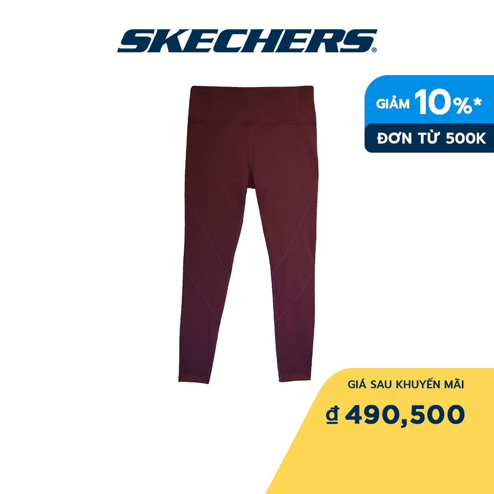 Skechers Nữ Leggings Chạy Bộ Tập Gym, Đi Học, Đi Làm Performance Running - SP22Q4W359-WINE