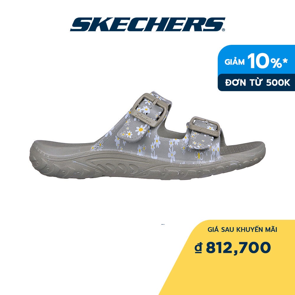 Skechers Nữ Dép Quai Ngang Thường Ngày, Đi Học, Đi Làm Foamies Reggae - 111174-OLV