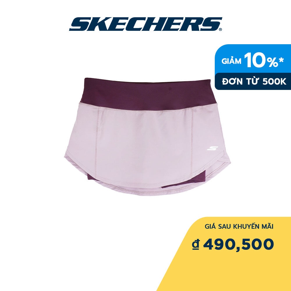 Skechers Nữ Chân váy Thể Thao Kèm Leggings Đùi Chạy Bộ Tập Gym, Đi Học, Đi Làm Performance Running - SP22Q4W355-MAVE
