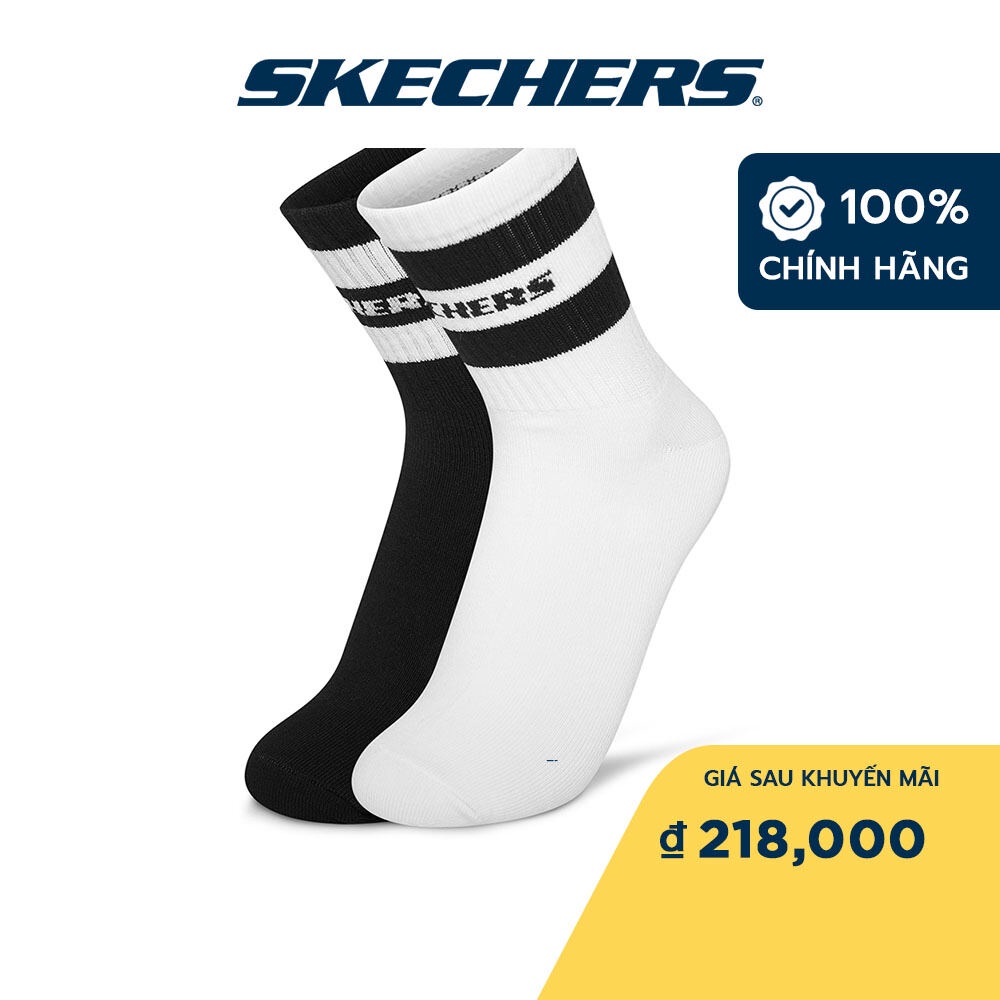 Skechers Nữ Vớ Tập Gym Tập Gym, Đi Học, Đi Làm - L319W108-004X (Skechers_Live)