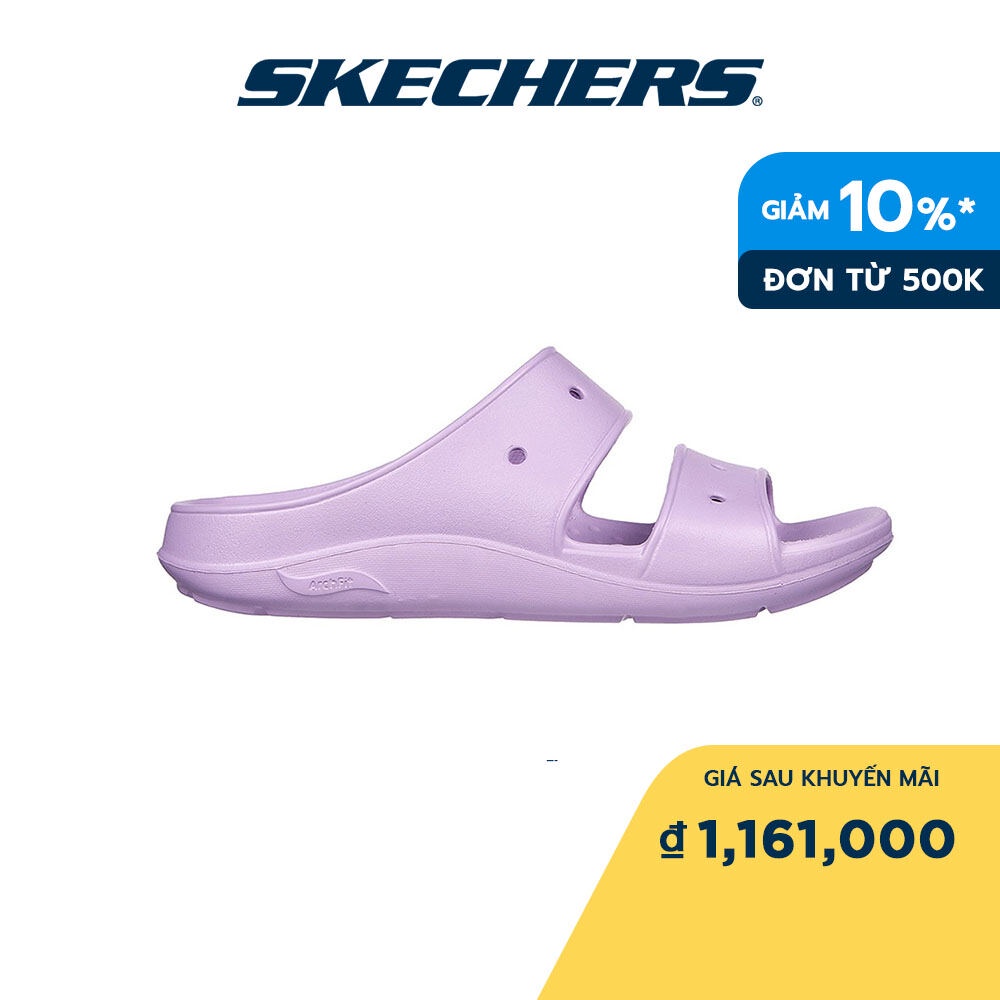Skechers Nữ Dép Quai Ngang Đi Bộ Foamies Arch Fit Wave Lovable Walking Arch Fit, Machine Washable - 111435-LIL