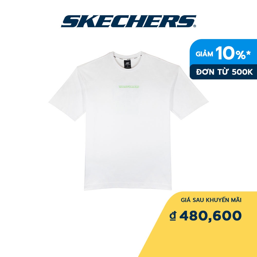 Skechers Unisex Áo Thun Tay Ngắn Thường Ngày Transformers - SL223U240-00GK