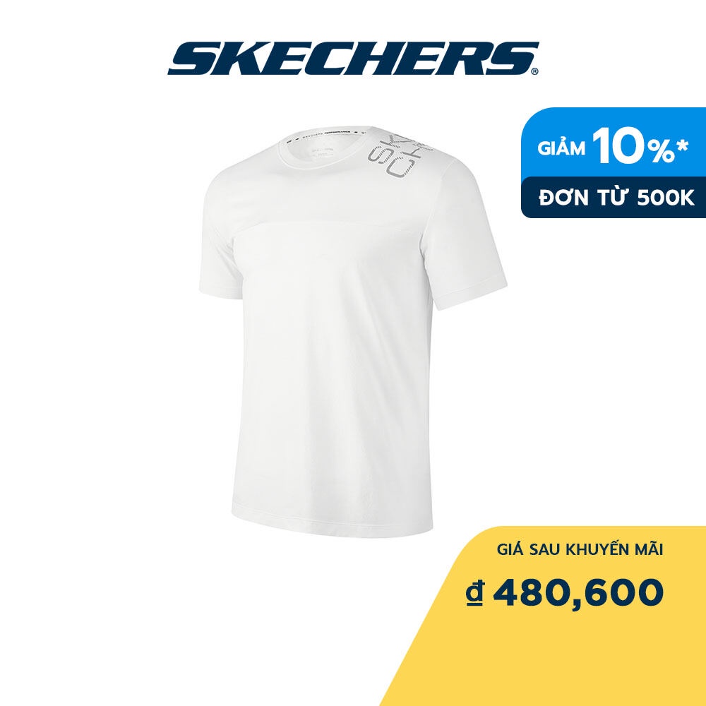 Skechers Nam Áo Thun Tay Ngắn Thường Ngày Performance - P223M017-0019