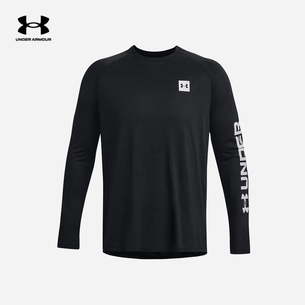 Áo dài tay thể thao nam Under Armour Tech Prt Fill - 1379782-001