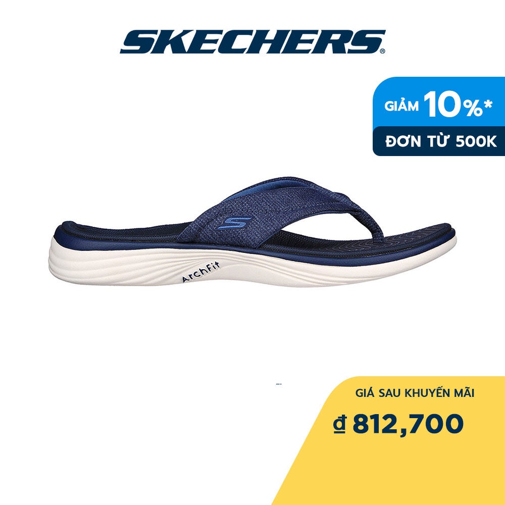 Skechers Nữ Dép Xỏ Ngón Đi Bộ On-The-GO Arch Fit Radiance Walking - 141300-NVY (Skechers_Live)