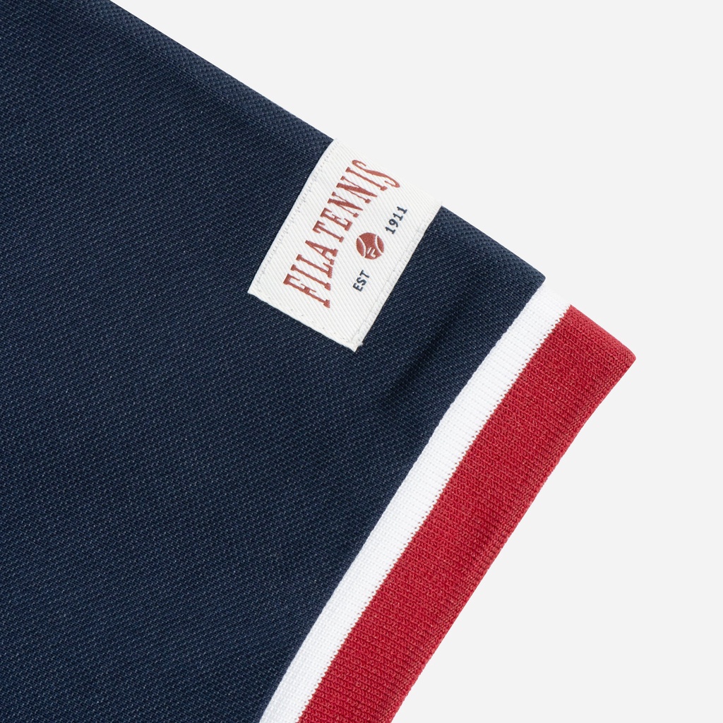 Áo polo thể thao nam Fila Tennis Heritage Regular Fit - FW2TSF4341M-NVY