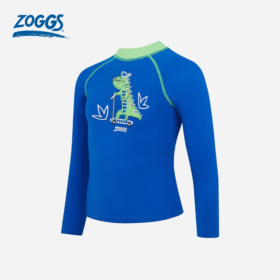 Áo bơi chống nắng bé trai Zoggs Zip Sun Top Tots Ecolast - 463626-SKAT