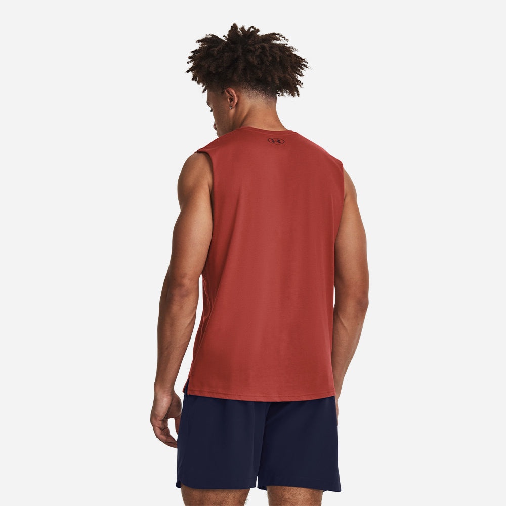 Áo ba lỗ thể thao nam Under Armour Pjt Rock Sms Sl - 1380180-635