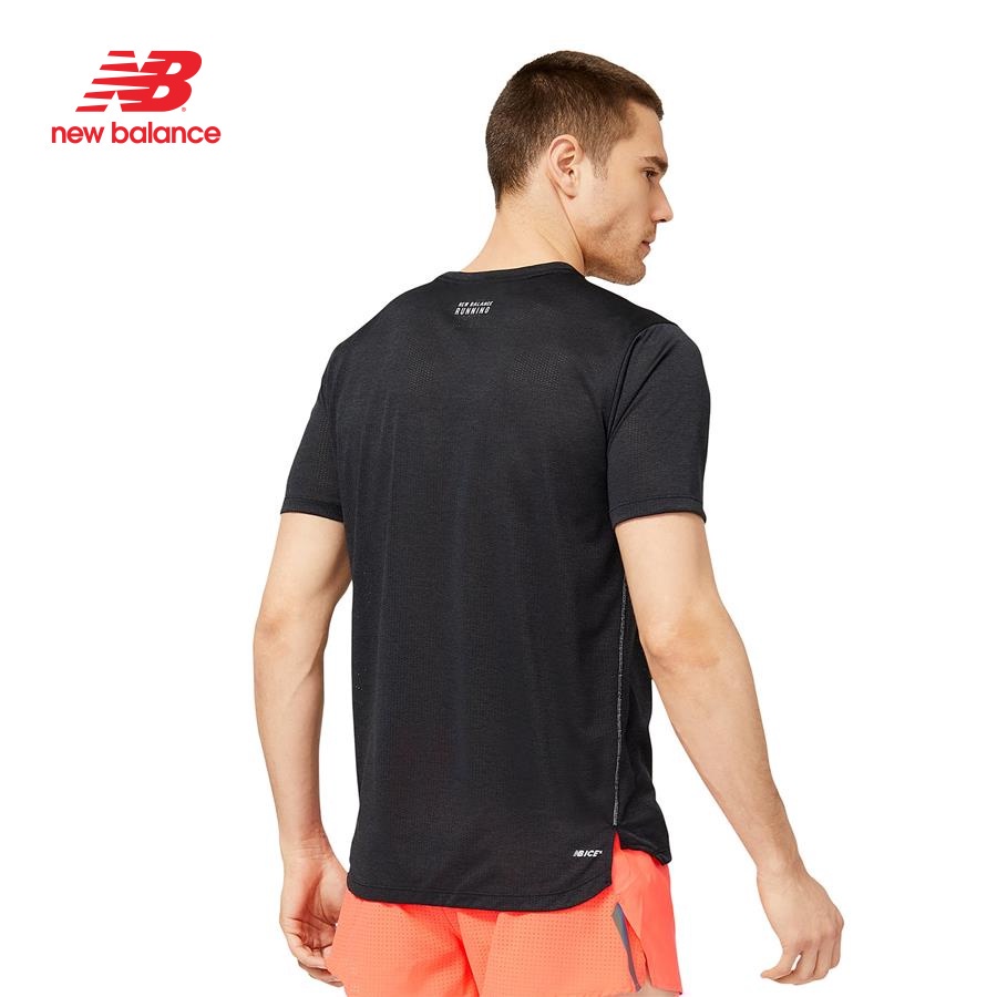 Áo thun thể thao nam New Balance RUNNING T-SHIRT M TRUE RED - AMT21277TRD