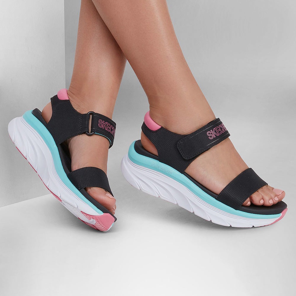 Giày sandal nữ Skechers D'Lux Walker - 119233-BKPK