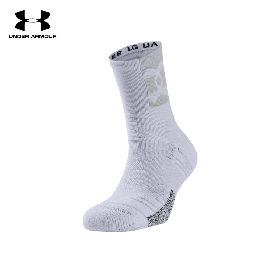 Vớ thể thao unisex Under Armour Playmaker Crew - 1356615-100