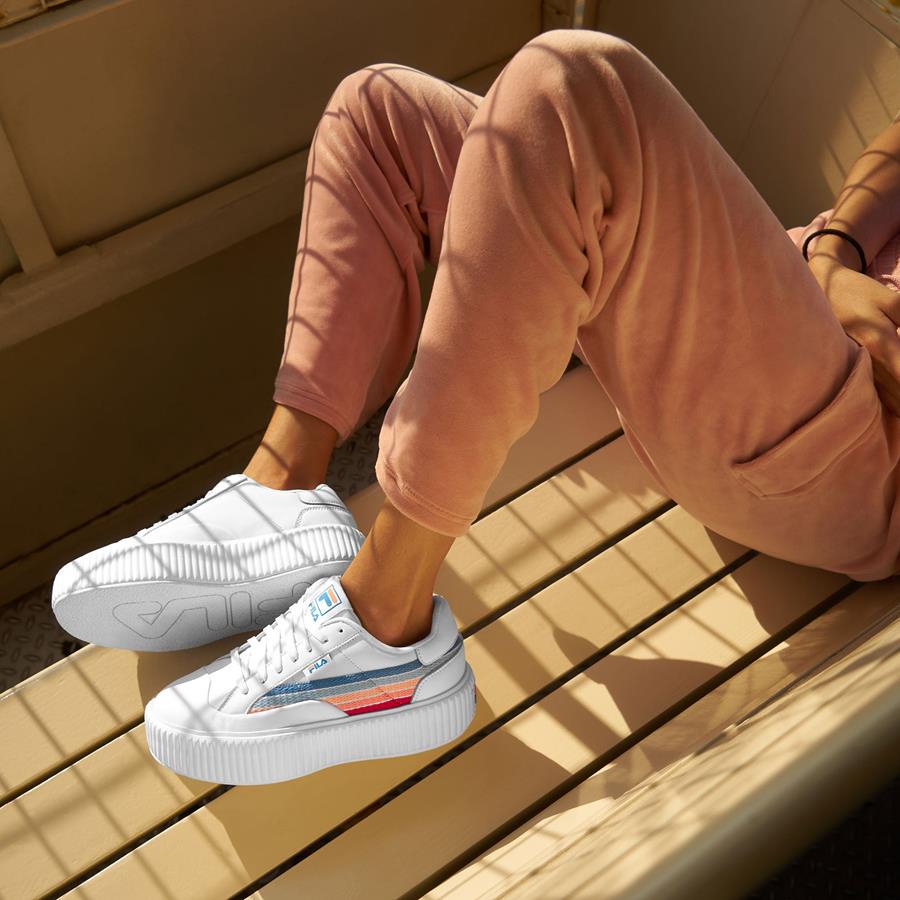 Giày sneaker nữ Fila Sandblast Oversole - 5CM01623D-199