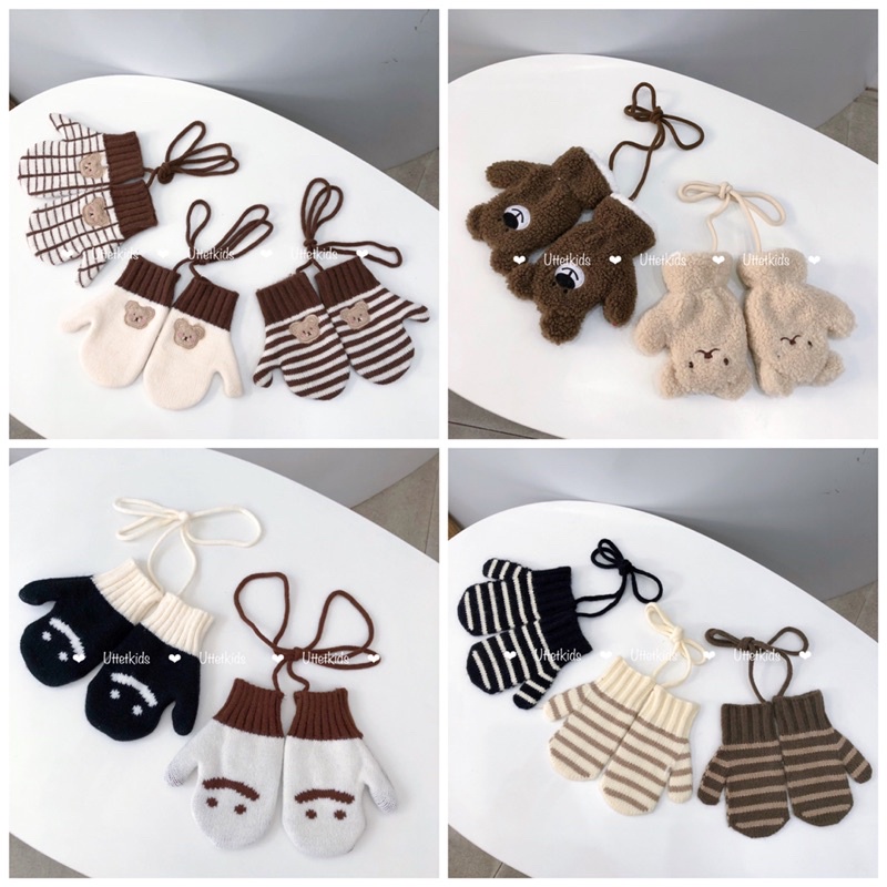 BAO TAY PHONG CÁCH HÀN QUỐC DÀNH CHO BÉ GÁI VÀ BÉ TRAI TỪ 2 TỚI 5 TUỔI