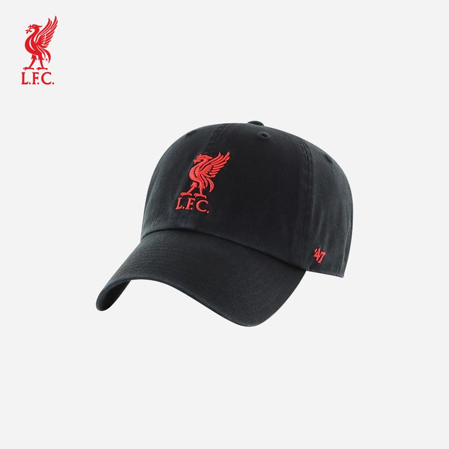Nón thể thao unisex Lfc Epl Liverpool Fc '47 Clean Up - EPL-RGW04GWS-BKD