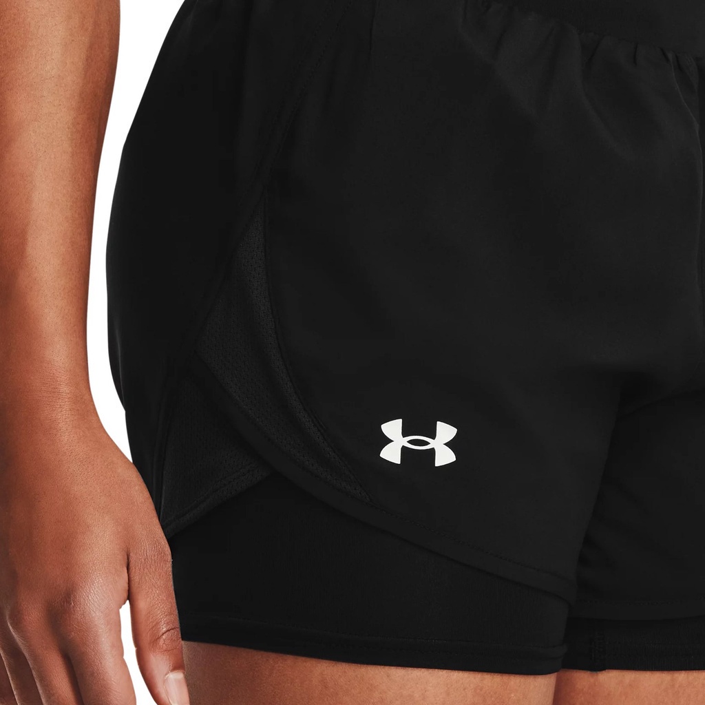 Quần ngắn thể thao nữ Under Armour Fly By 2.0 2N1 Short - 1356200-001