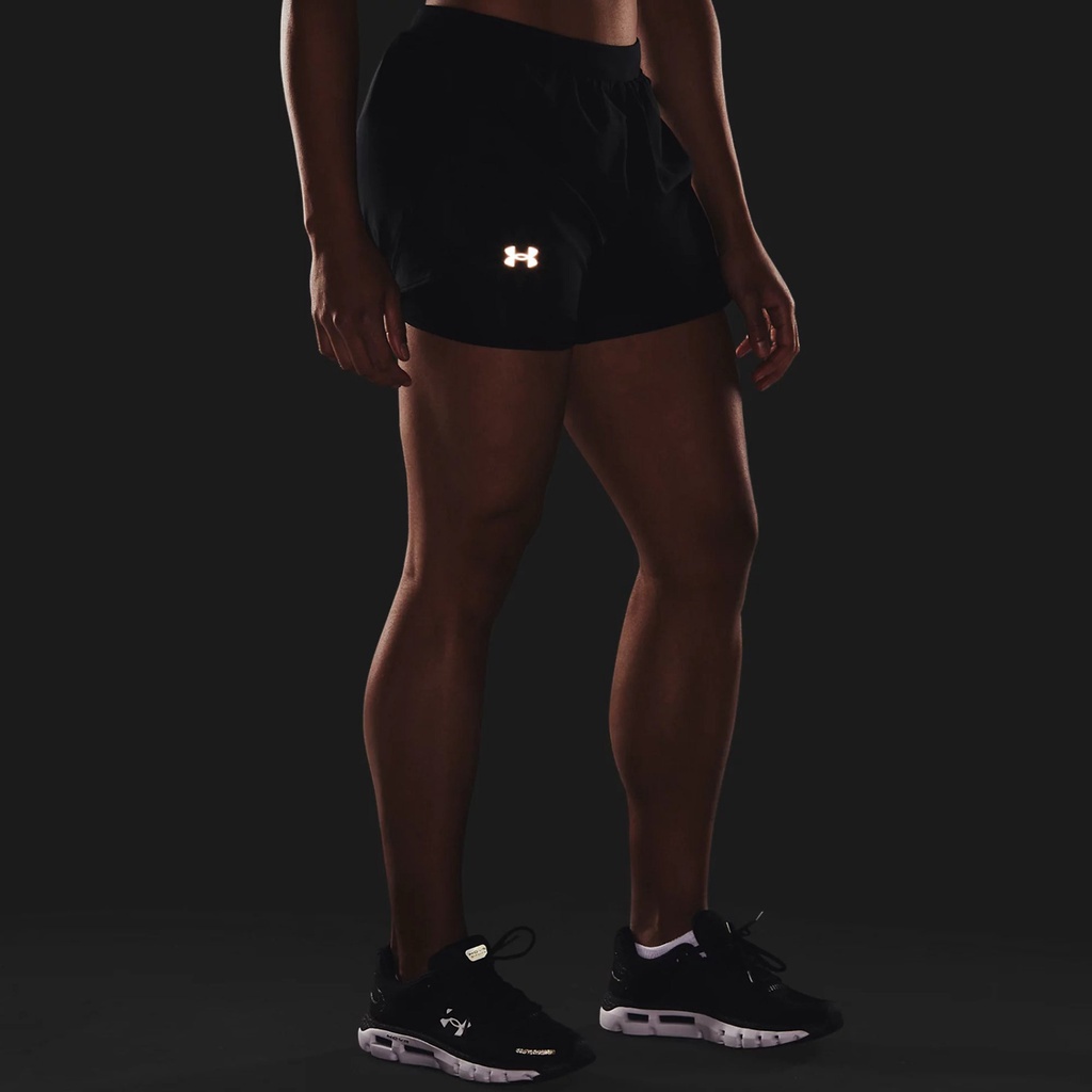 Quần ngắn thể thao nữ Under Armour Fly By 2.0 2N1 Short - 1356200-001