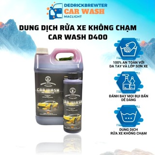 Dung Dịch Rửa Xe Có Chạm D400 Nước Tẩy Rửa Xe Bọt Tuyết Hồng Car Wash Chăm Sóc Xe Máy Ô Tô - Dedrik Brewter Can 5 Lít