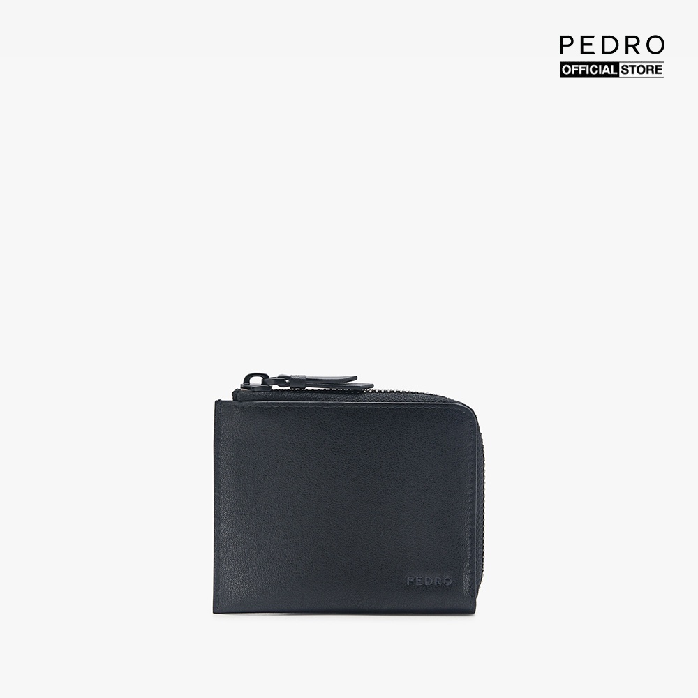 PEDRO - Ví nam dáng ngắn phom vuông phối zip thời trang PM4-15940236-01