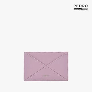 PEDRO - Ví đựng thẻ nữ phom chữ nhật Studio Leather PW4-25940027-83