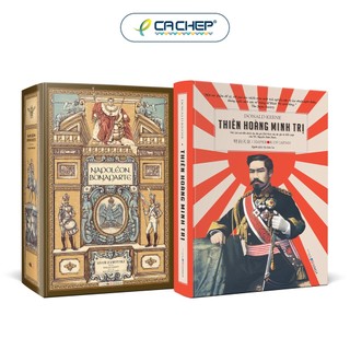 Sách - combo 2 cuốn: thiên hoàng minh trị + napoléon bonaparte - bìa cứng - đông a