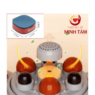 Máy massage bụng đa năng TQ109, tích hợp đá nóng Himalaya giúp giảm mỡ bụng