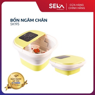 Bồn Ngâm Chân Massage Hồng Ngoại SEKA Cao Cấp Gập Gọn BH 12 tháng