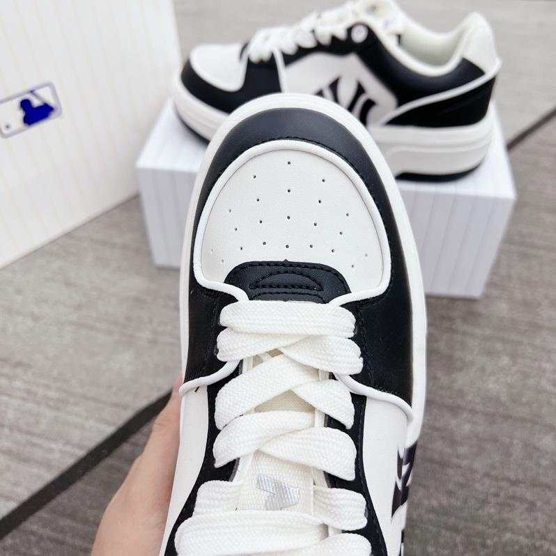 Giày Thể Thao Độn Đế Liner Đen Trắng