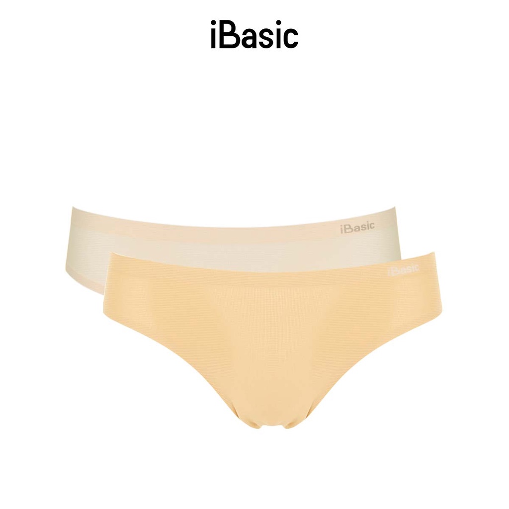 Combo 2 quần lót nữ không đường may bonding thoáng khí bikini iBasic PANW138