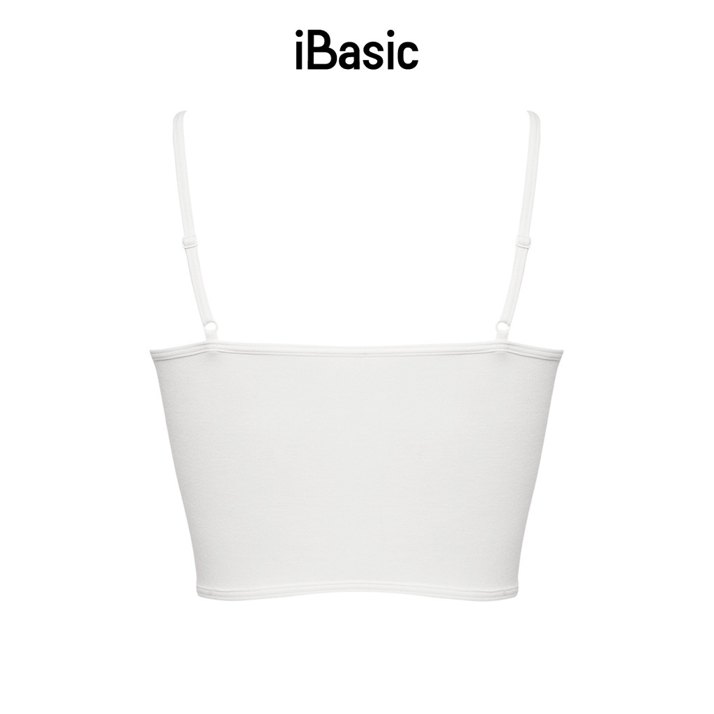 Áo lót hai dây cami croptop học sinh iBasic VA111