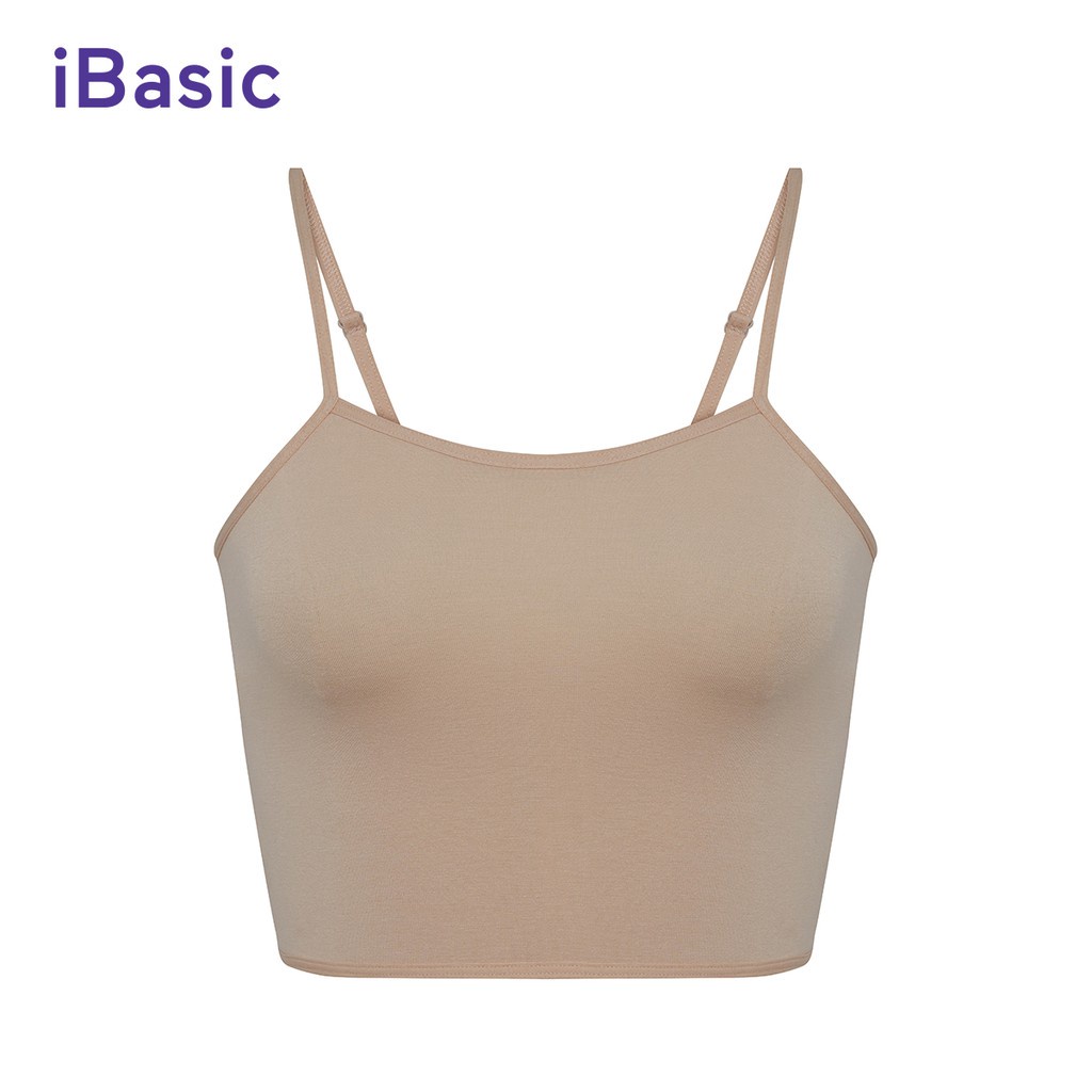 Áo lót hai dây cami croptop học sinh iBasic VA111