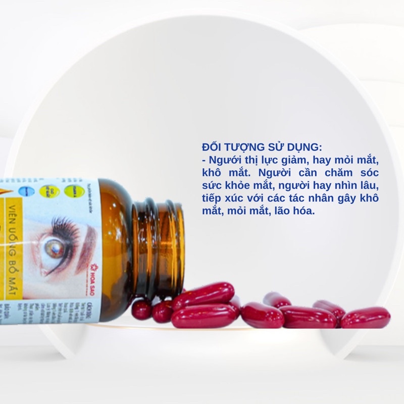 Viên Uống Bổ Mắt Nhãn Quang Eye Gold Giúp Tăng Thị Lực Giảm Mỏi Mắt Khô Mắt Chăm Sóc Sức Khoẻ Mắt