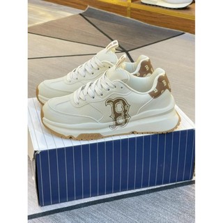 Giày thể thao MLB Runner B nâu siêu êm phong cách Hàn Quốc