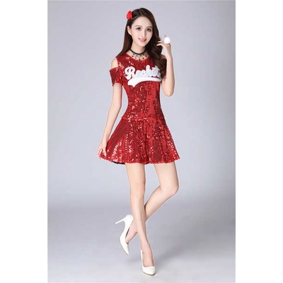 Mới Trang Phục Biểu Diễn Nhảy Múa Đính Kim Sa Lấp Lánh Dành Cho Nữ