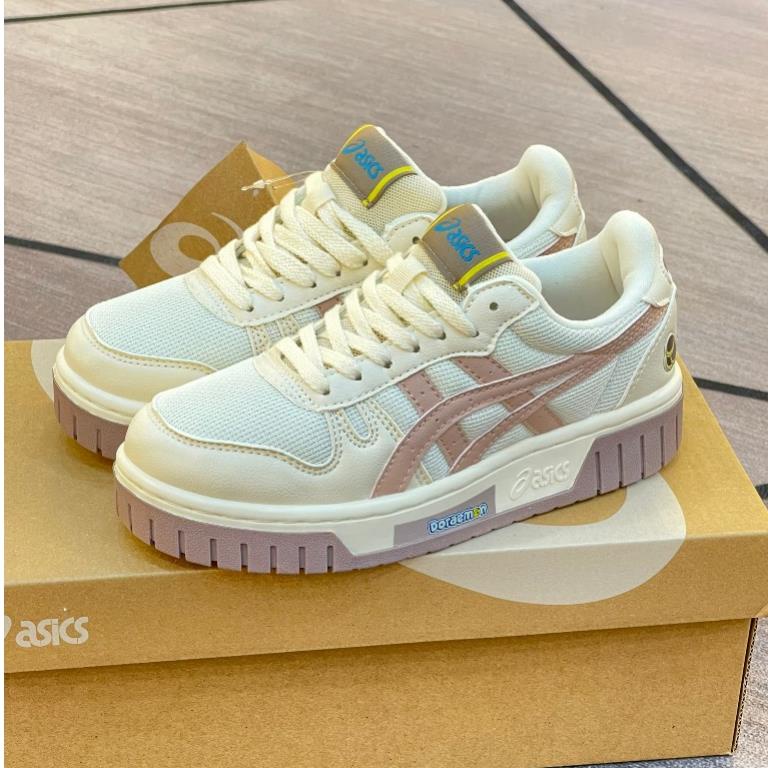 Giày Asics x Doraemon Court Mz Shoes 'Cream White' 1203A353-101