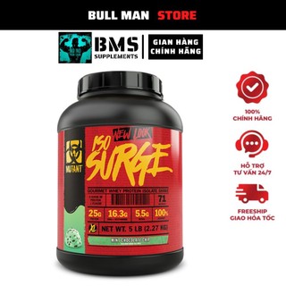Iso surge mutant isosurge 5lbs - sữa tăng cơ iso surge - bull man store