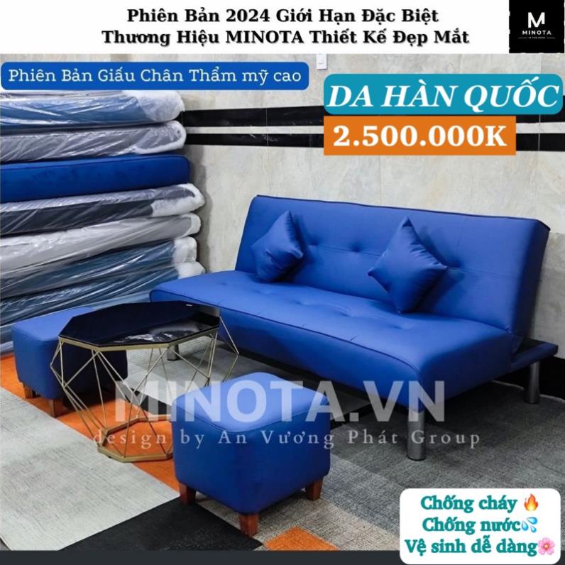 Bộ sofa Da Hàn Quốc Minota cao Cấp phiên bản 2024