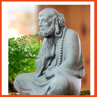 Tượng Cụ Đạt Ma Sư Tổ - Đá Sa Thạch