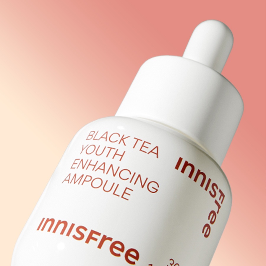 Tinh chất phục hồi da và chống lão hóa trà đen innisfree Black Tea Youth Ampoule 50 mL (New 2023)