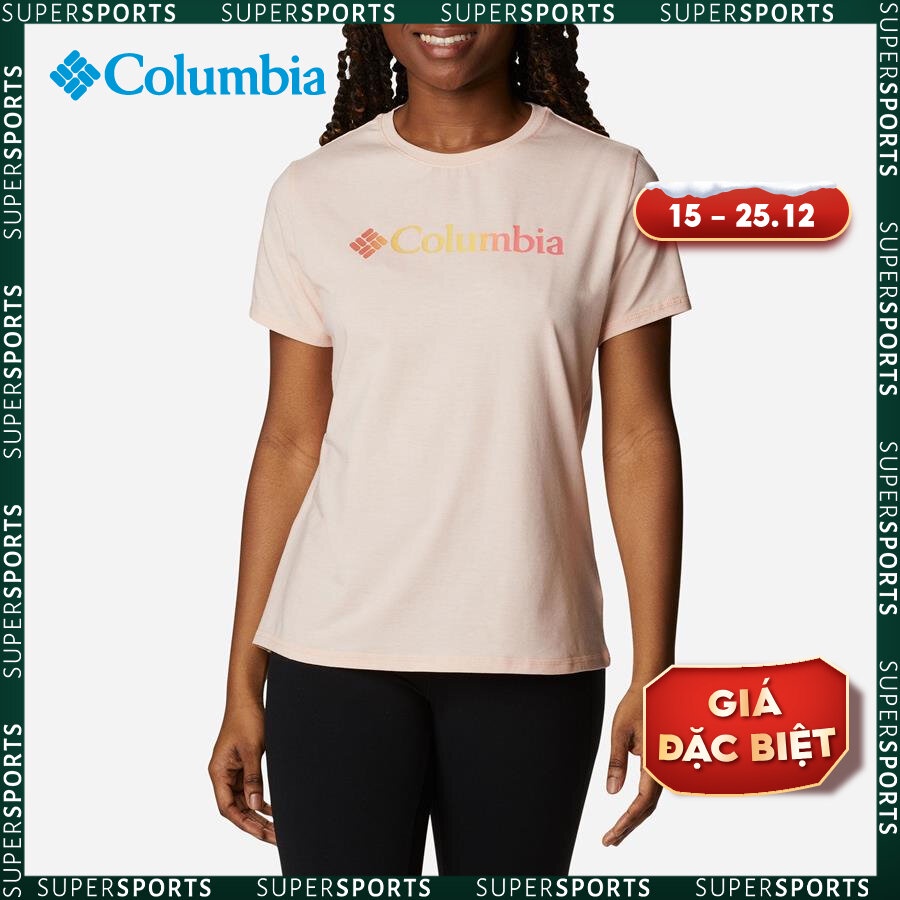 Áo thun ngắn tay chống nắng nữ Columbia Sun Trek™ Graphic - 1931752890