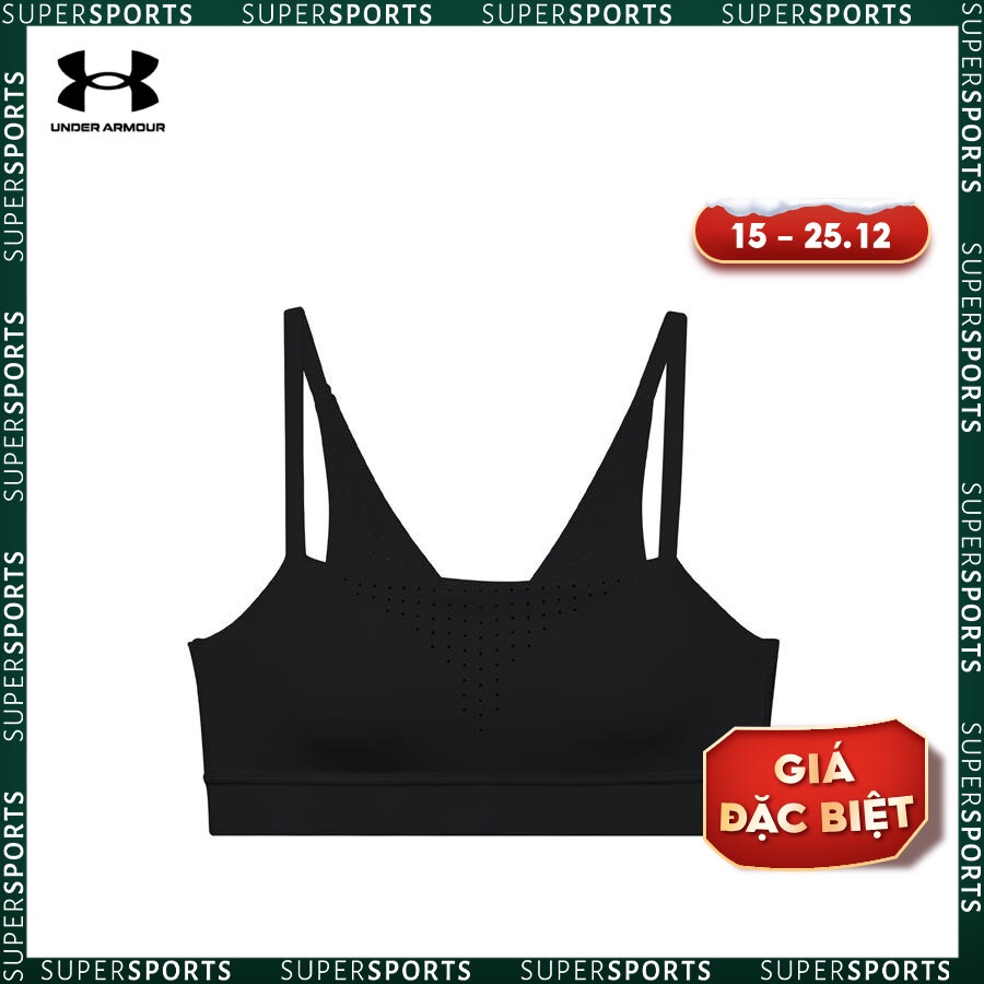 Áo bra thể thao nữ Under Armour Rush Low - 1361027-001
