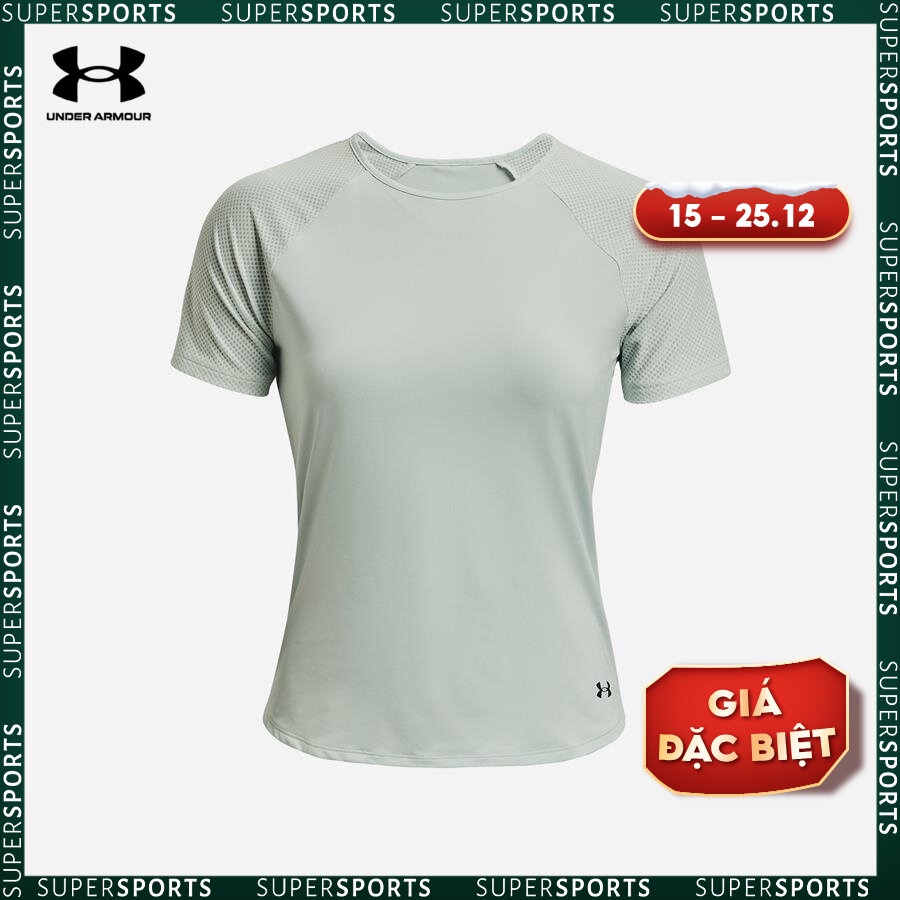 Áo thun thể thao nữ Under Armour Rush Ss Novelty - 1376335-592