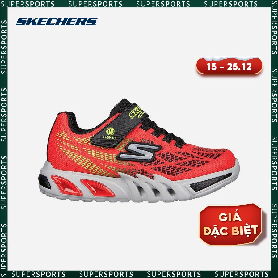 Giày thể thao bé trai Skechers Flex-Glow Elite - 400137L-RYOR