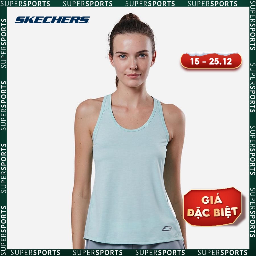 Áo thun thể thao nữ Skechers - SP22Q3W137-MINT