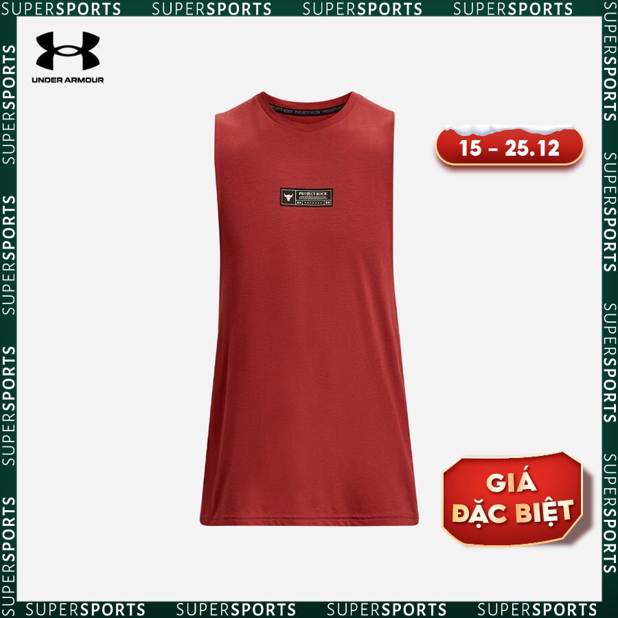 Áo ba lỗ thể thao nam Under Armour Project Rock St Dagger - 1379750-635