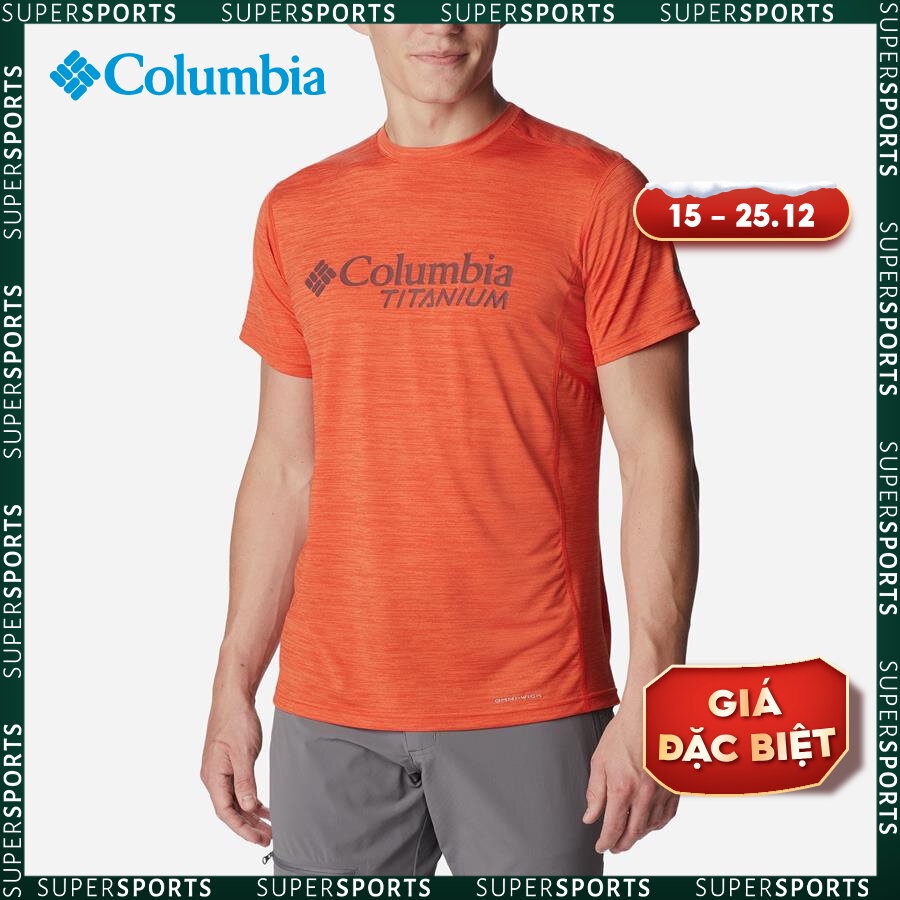 Áo thun ngắn tay thể thao nam Columbia Titan Pass™ Graphic - 1991472839