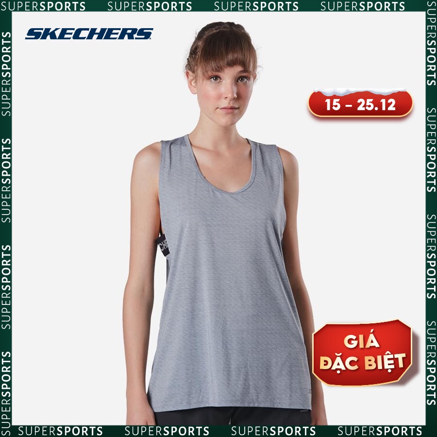 Áo ba lỗ thể thao nữ Skechers Running - SP22Q3W124-FUGR