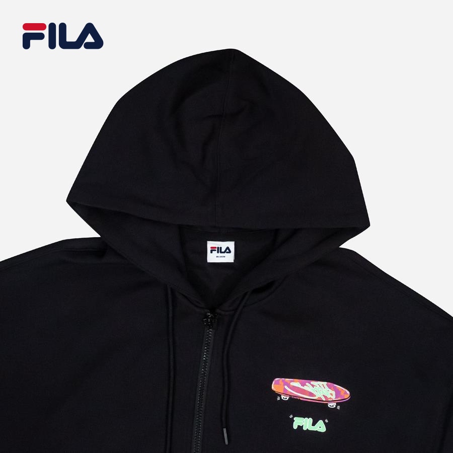 Áo khoác thời trang unisex Fila KNIT JACKET - FW2JKE3096X-BLK